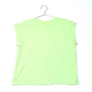 A New Day | Rolled Sleeve Tee | Vibrant Green | Summer | Chic | Beach | Sporty |